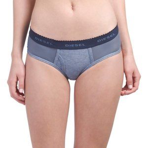 Diesel Women's Panties Briefs Large Blue Denim New